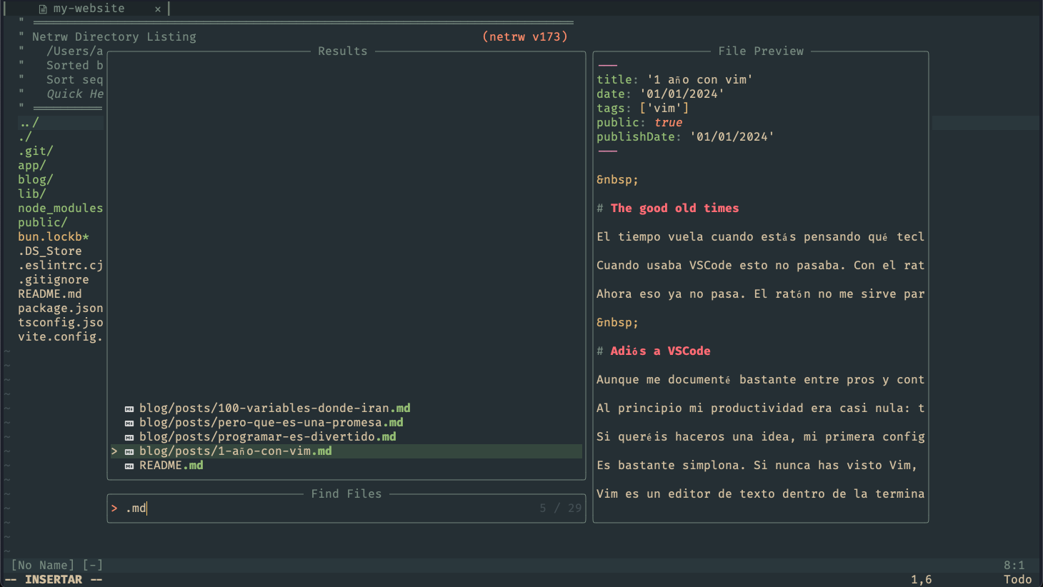 Vim telescope